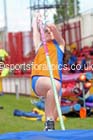 Inter girls pole vault, English Schools Track and Field. Photo: David T. Hewitson/Sports for All Pics